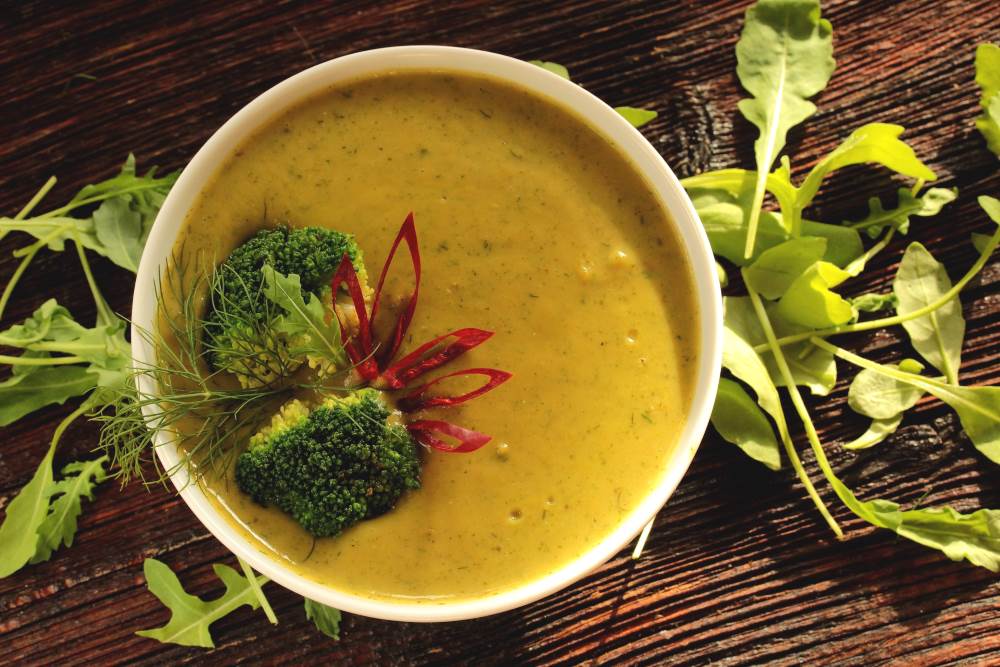 Soupe facile aux brocolis, carottes et pommes de terre