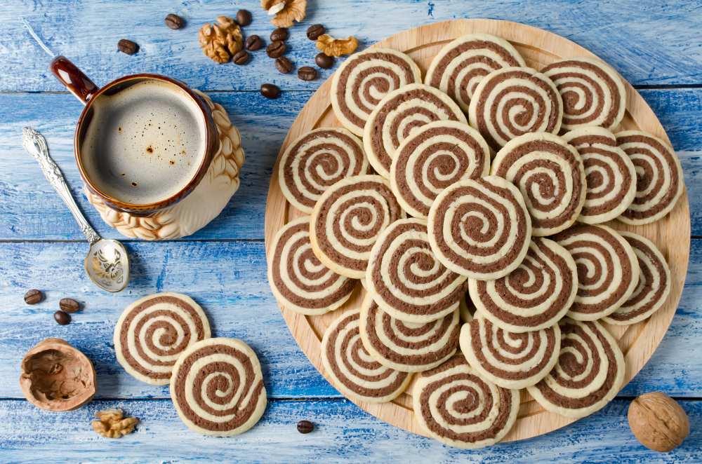 Cookies vegan à la vanille et chocolat