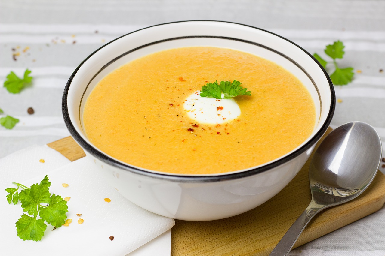 Recette de soupe aux carottes et aneth