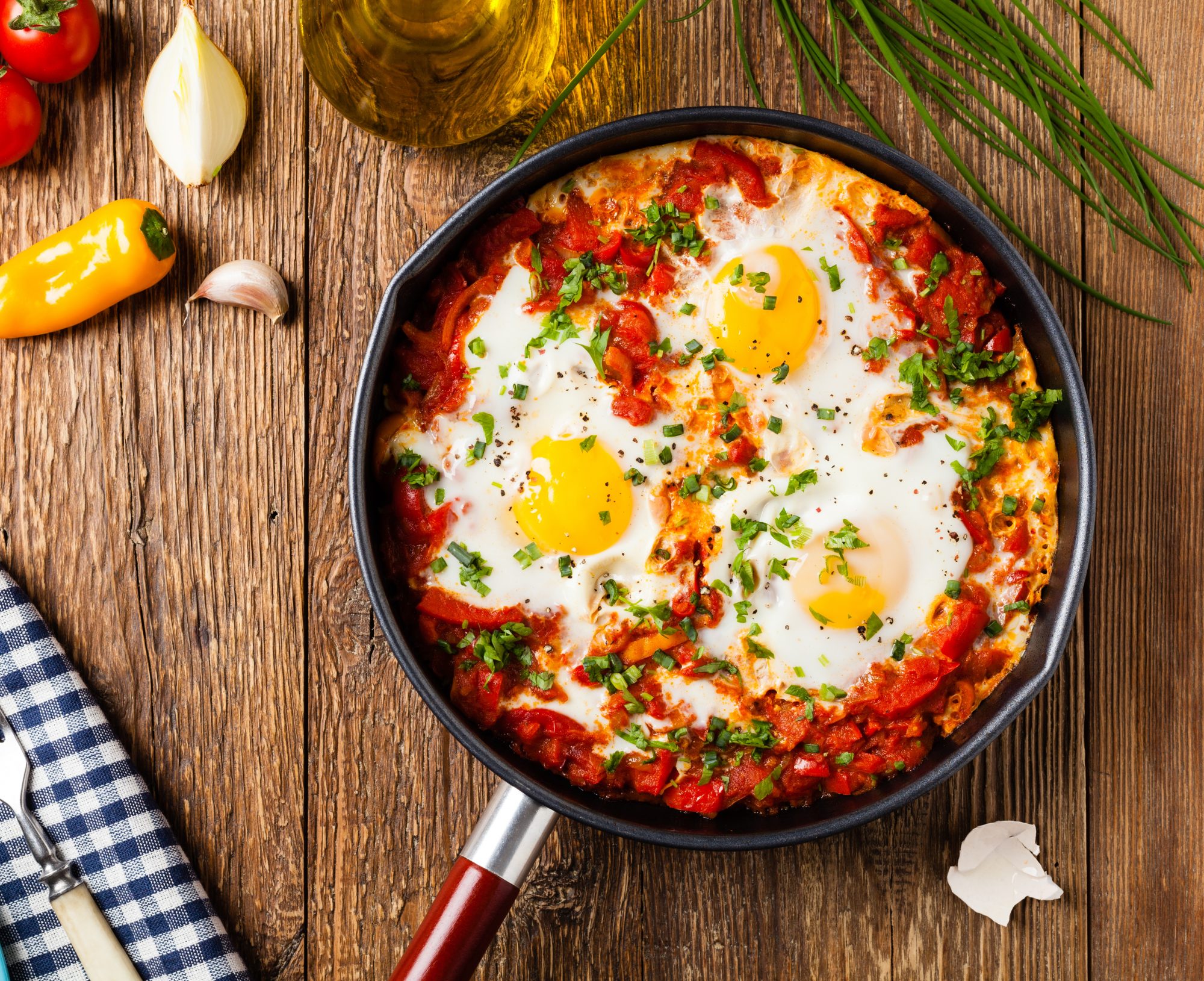 shakshouka traditionnelle