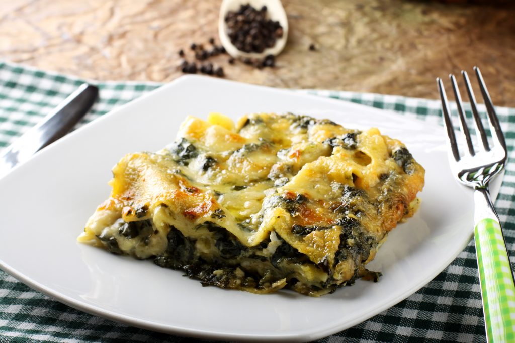 Lasagne healthy aux épinards - Des recettes healthy saines et faciles
