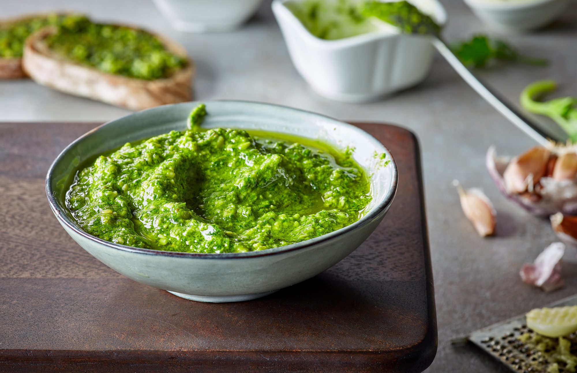 Pesto à la roquette ou pesto di rucola - Des recettes healthy saines et ...