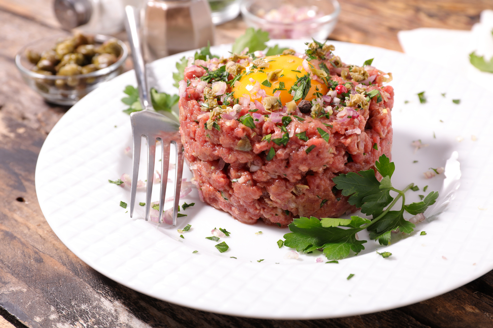 tartare de boeuf healthy