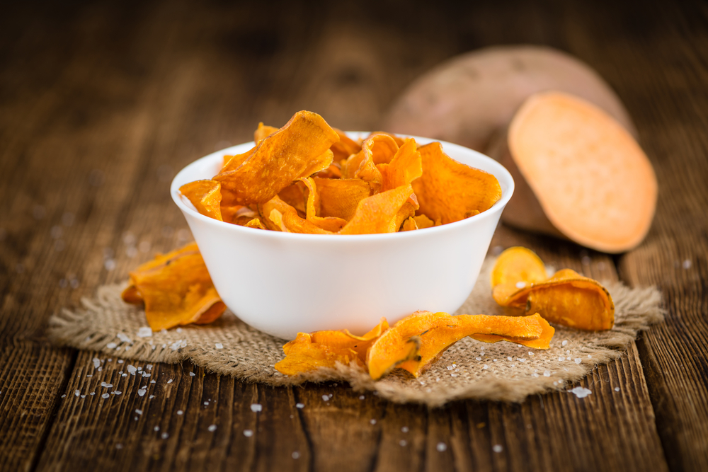 Chips de patates douces paprika