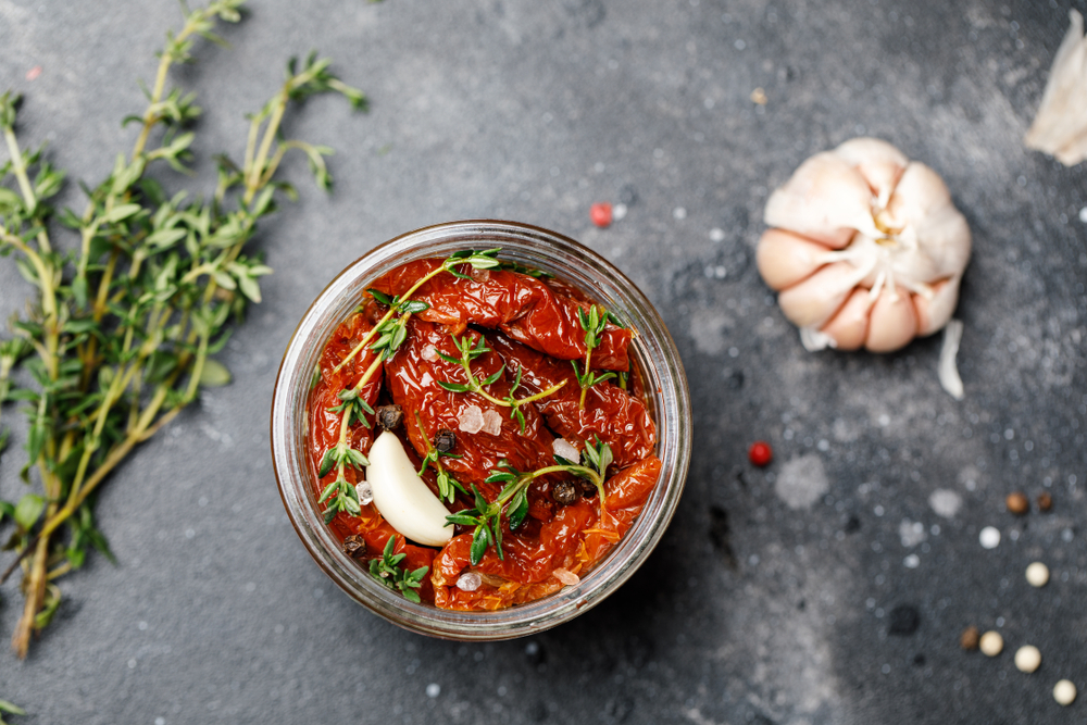 Tomates confites maison